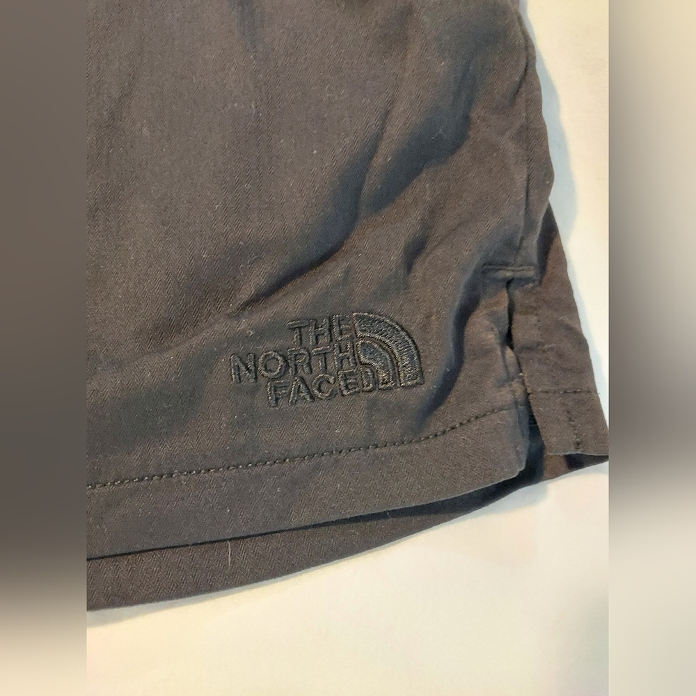 The North Face Black Women's Athletic Shorts with Elastic Waist - Picture 7 of 8